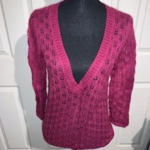 Pullover Deep V Sweater